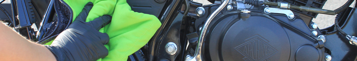 Accesorios de lavado para carenados de motos