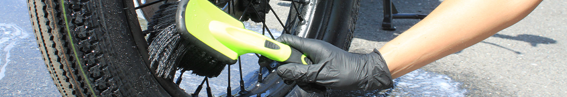 Accesorios de lavado para llantas y neumáticos de motos